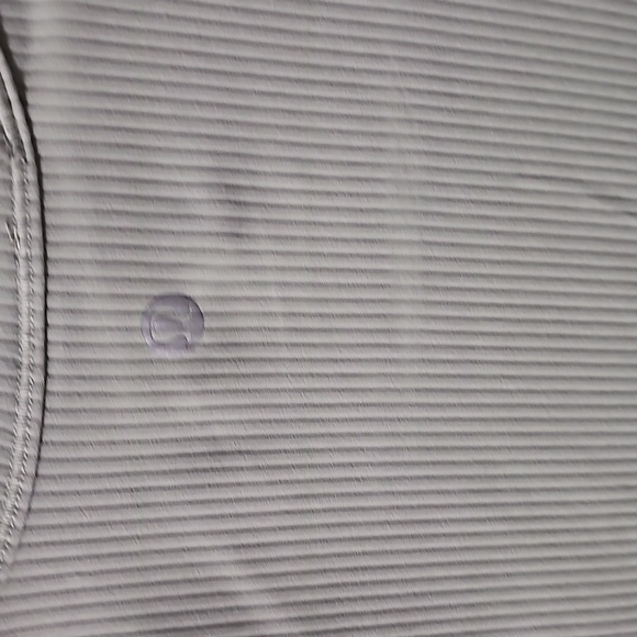 Lululemon Nwts All It Takes Back-Twist Rib Short Sleeve Tops! Sz 6 FOGN! - Picture 9 of 9